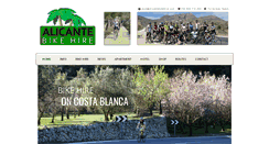 Desktop Screenshot of alicantebikehire.com